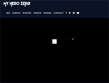 Tablet Screenshot of myherozerolive.com